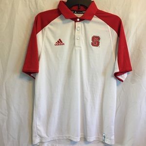 Adidas NC State Wolfpack polo